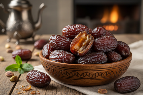 aus Palästina, honig süss, handverlesen, Medjool Datteln Jumbo kaufen Schweiz Alucra Natura